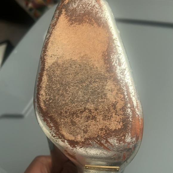 Vintage DOLCE & GABBANA Navy & Light Blue Elegant Pumps - Picture 9 of 16